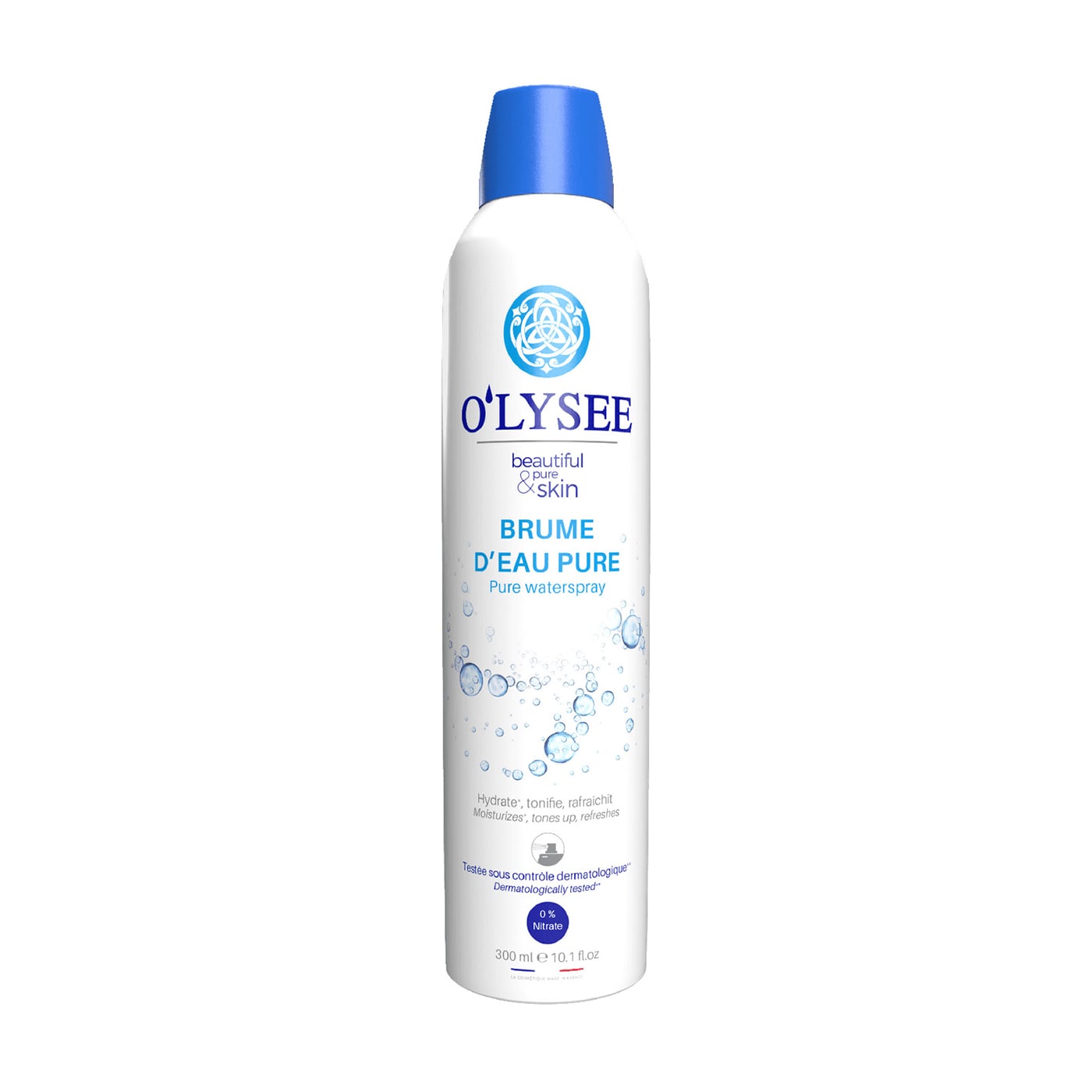 Зволожувальний спрей-міст для обличчя та тіла O'LYSEE Beauty Waterspray, 300 мл